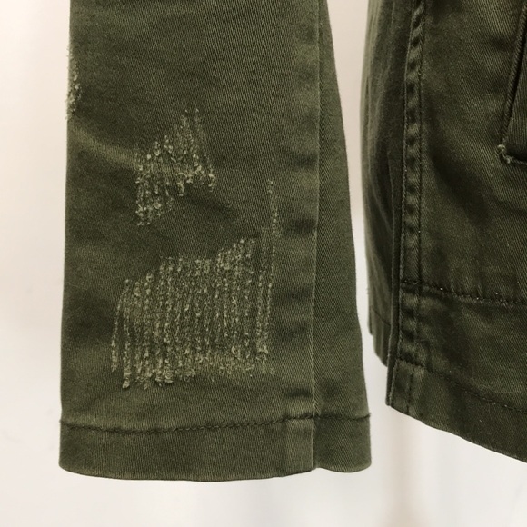 Kersh Jackets & Coats Kersh Military Style Utility Jacket Olive